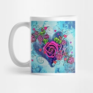 Vector heart Mug